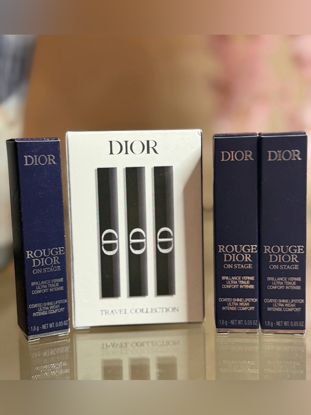 Dior Travel Collection Lipstick Set -